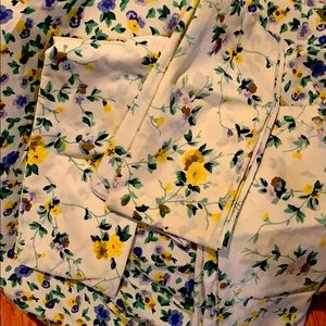 Vintage Laura Ashley Queen sheets & duvet